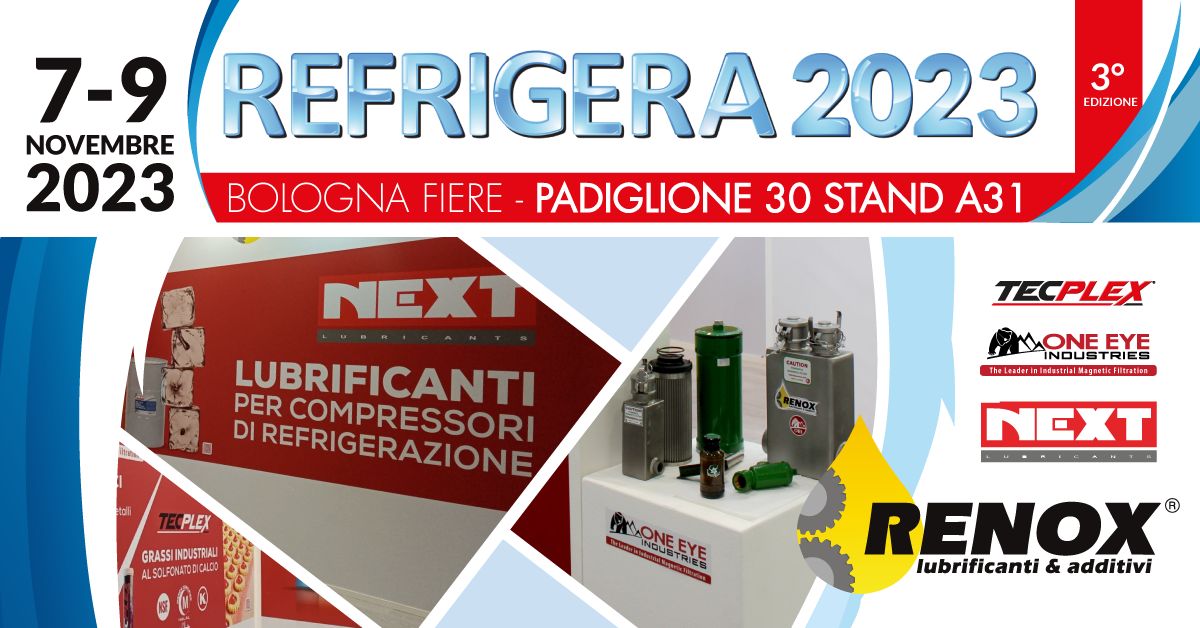 Al momento stai visualizzando Renox alla fiera di Bologna REFRIGERA 2023
